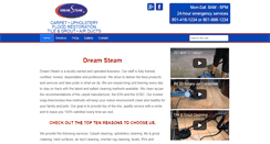 Desktop Screenshot of dreamsteamutah.com